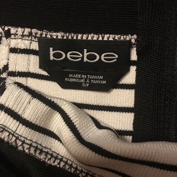 BEBE black and white bandage skirt - Picture 2 of 2